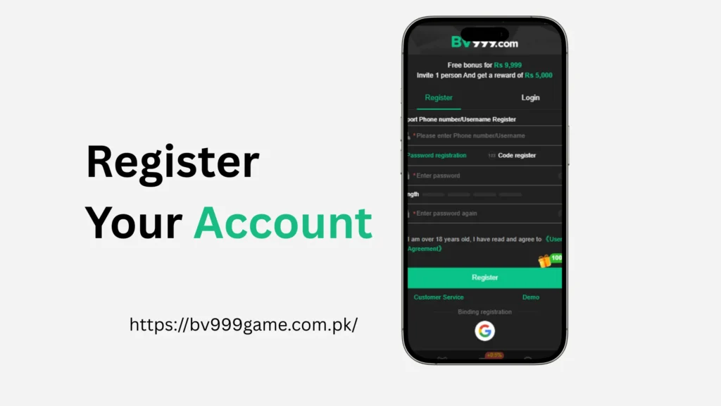 BV999 game login register